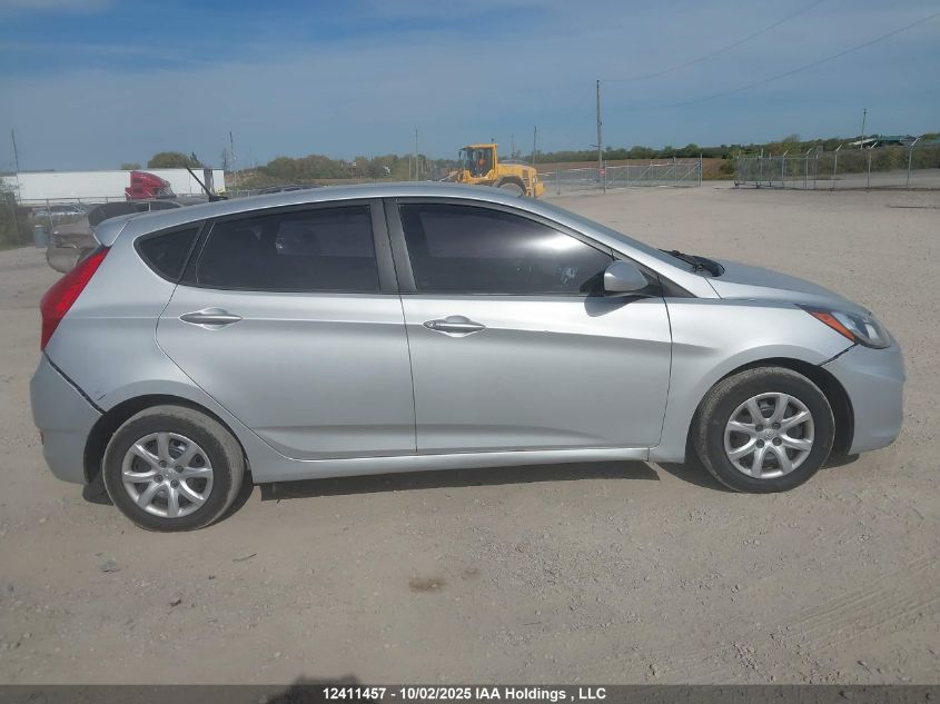 2014 Hyundai Accent Gls/Gs VIN: KMHCT5AE8EU172459 Lot: 12411457