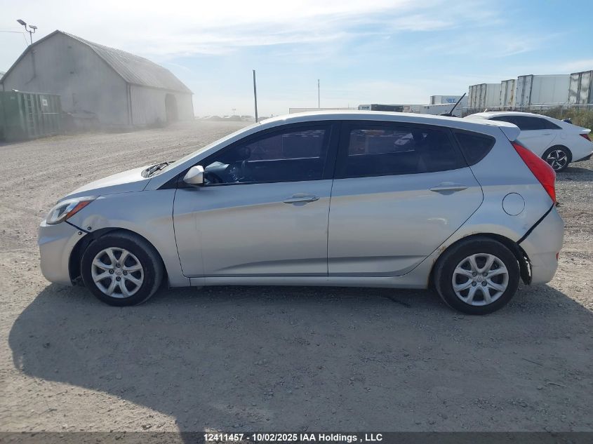 2014 Hyundai Accent Gls/Gs VIN: KMHCT5AE8EU172459 Lot: 12411457