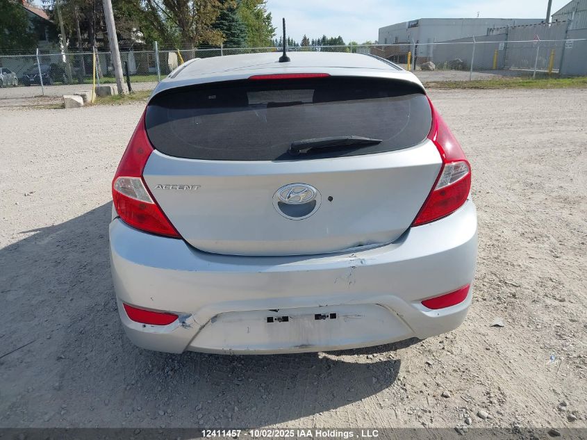 2014 Hyundai Accent Gls/Gs VIN: KMHCT5AE8EU172459 Lot: 12411457