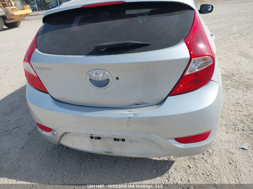 2014 Hyundai Accent Gls/Gs VIN: KMHCT5AE8EU172459 Lot: 12411457