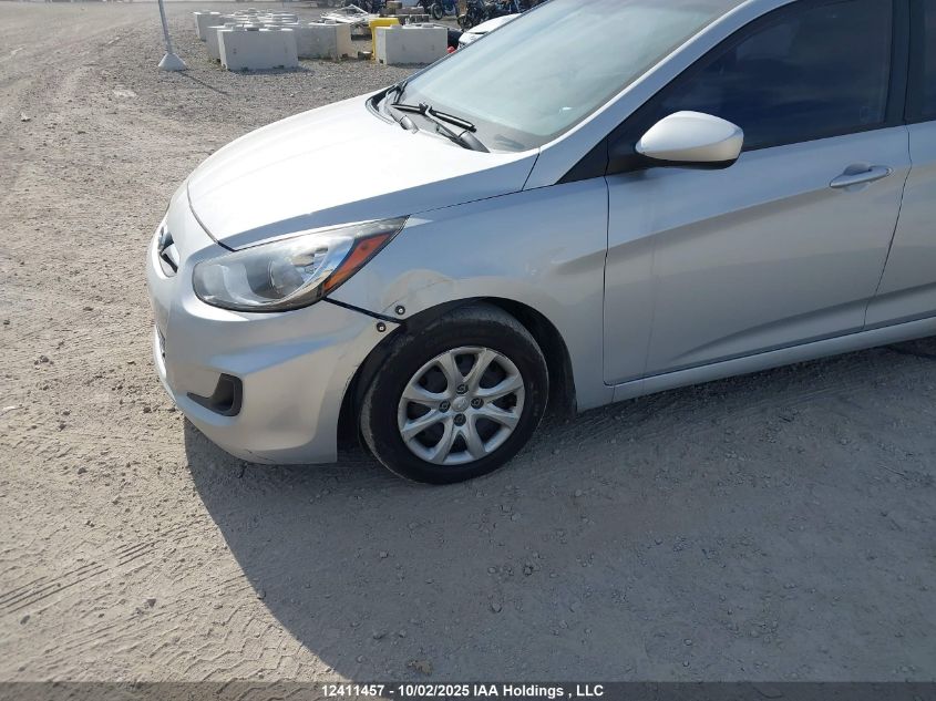 2014 Hyundai Accent Gls/Gs VIN: KMHCT5AE8EU172459 Lot: 12411457