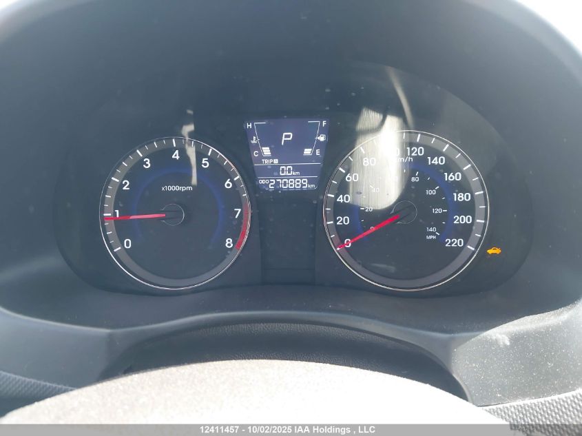 2014 Hyundai Accent Gls/Gs VIN: KMHCT5AE8EU172459 Lot: 12411457