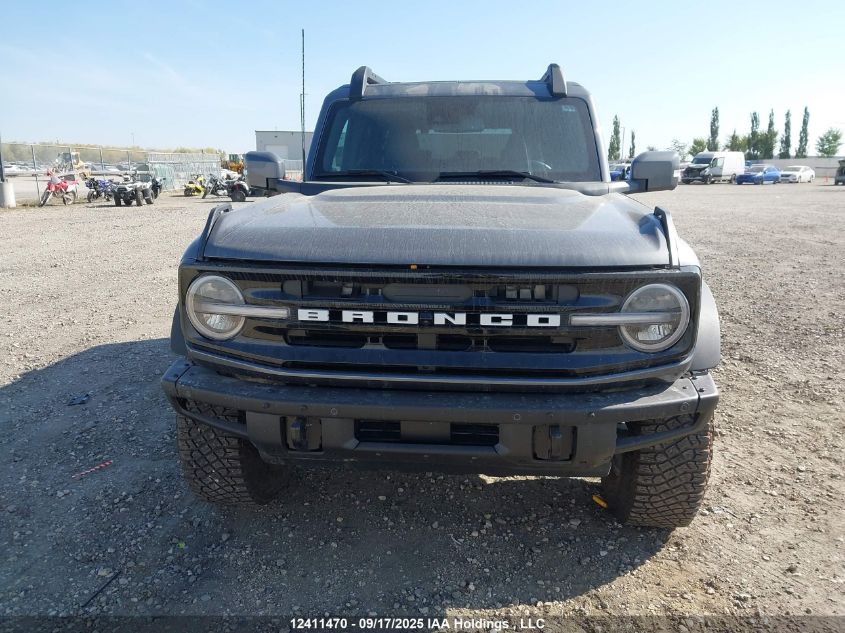 2023 Ford Bronco Big Bend/Black Diamond/Outer Banks/Badlands/Wildtrak/Everglades VIN: 1FMEE5DPXPLB42582 Lot: 12411470