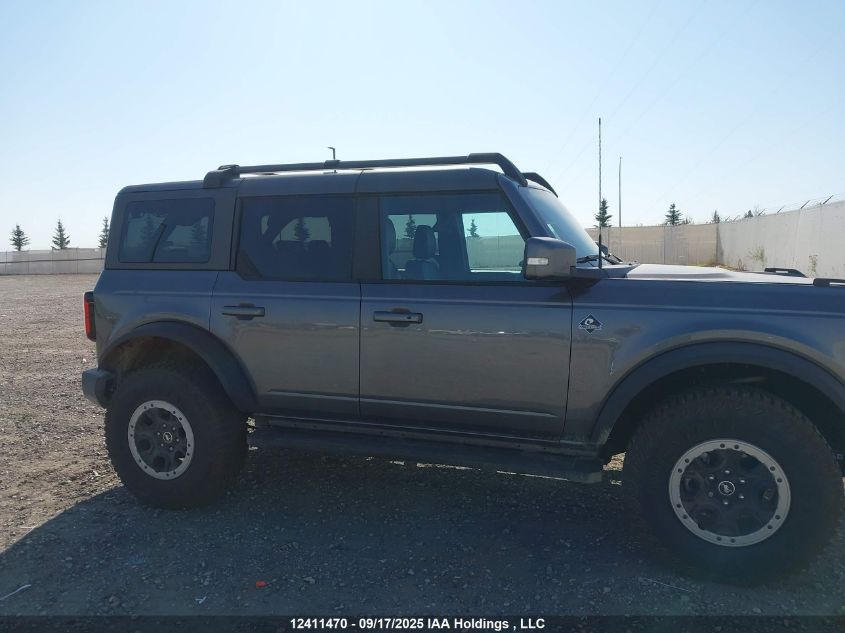 2023 Ford Bronco Big Bend/Black Diamond/Outer Banks/Badlands/Wildtrak/Everglades VIN: 1FMEE5DPXPLB42582 Lot: 12411470