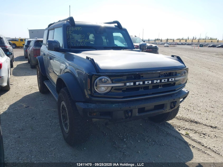 1FMEE5DPXPLB42582 2023 Ford Bronco Big Bend/Black Diamond/Outer Banks/Badlands/Wildtrak/Everglades auction photo 1