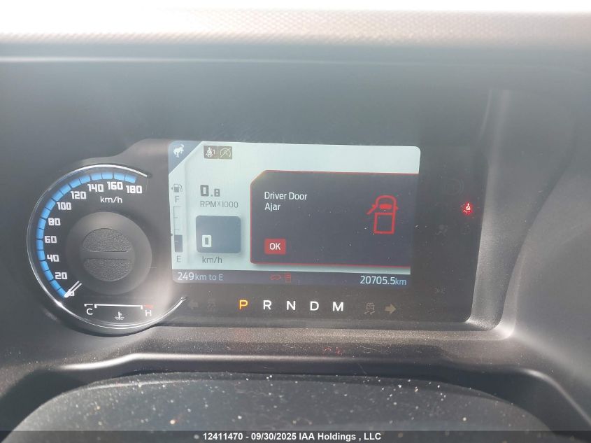 2023 Ford Bronco Big Bend/Black Diamond/Outer Banks/Badlands/Wildtrak/Everglades VIN: 1FMEE5DPXPLB42582 Lot: 12411470