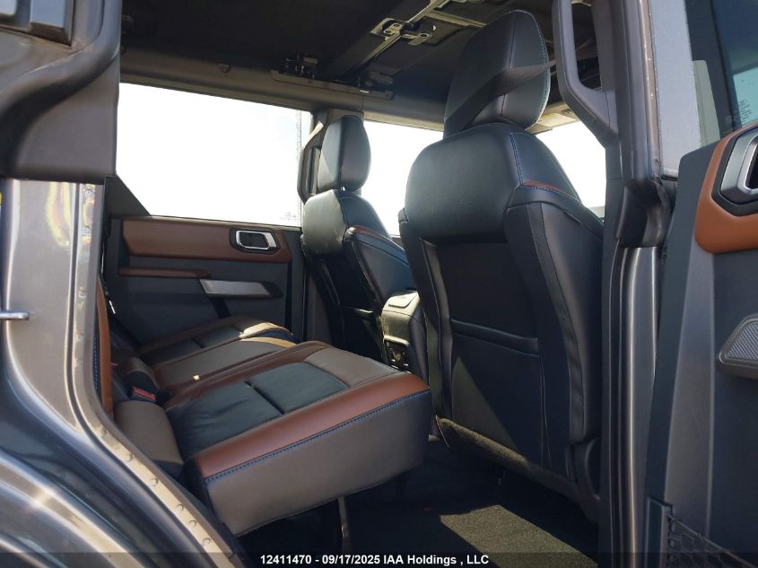 2023 Ford Bronco Big Bend/Black Diamond/Outer Banks/Badlands/Wildtrak/Everglades VIN: 1FMEE5DPXPLB42582 Lot: 12411470