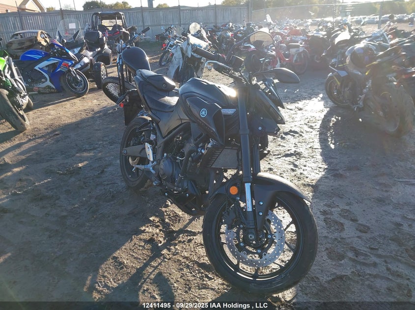 MH3RH28N2SK001140 2025 Yamaha Mt-03 auction photo 1