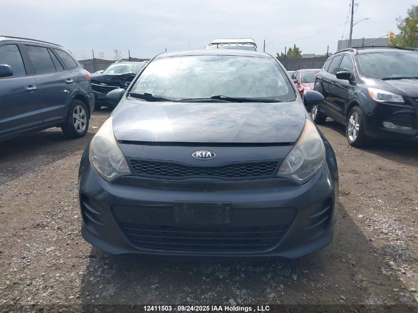 2016 Kia Rio Ex/Ex+ W/Sunroof/Lx/Lx+/Lx+ Eco/Sx VIN: KNADM5A38G6559179 Lot: 12411503