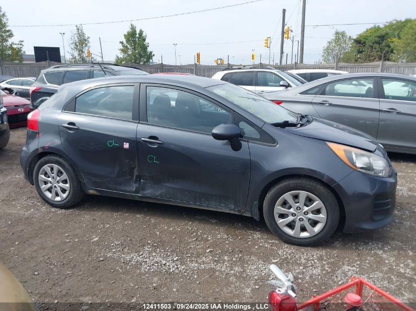 2016 Kia Rio Ex/Ex+ W/Sunroof/Lx/Lx+/Lx+ Eco/Sx VIN: KNADM5A38G6559179 Lot: 12411503