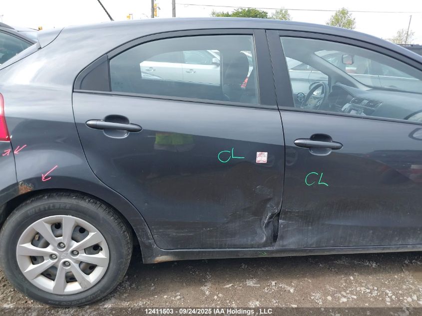 2016 Kia Rio Ex/Ex+ W/Sunroof/Lx/Lx+/Lx+ Eco/Sx VIN: KNADM5A38G6559179 Lot: 12411503