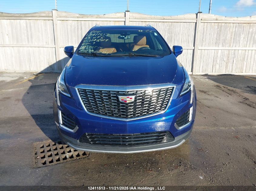 2023 Cadillac Xt5 Premium Luxury VIN: 1GYKNDR40PZ114829 Lot: 12411513
