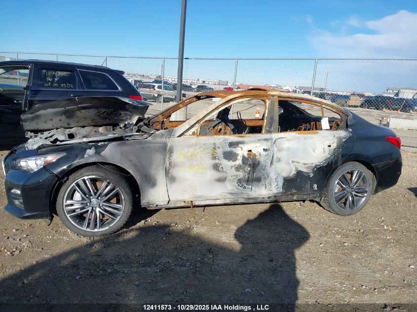 2017 Infiniti Q50 Premium/Sport/Se VIN: JN1EV7AR1HM833360 Lot: 12411573