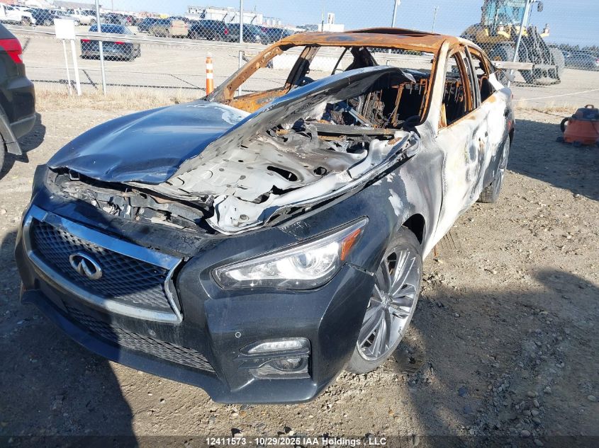 2017 Infiniti Q50 Premium/Sport/Se VIN: JN1EV7AR1HM833360 Lot: 12411573