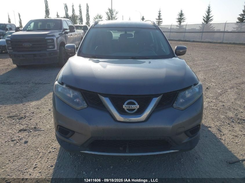 2014 Nissan Rogue S/Sv VIN: 5N1AT2MTXEC826724 Lot: 12411606