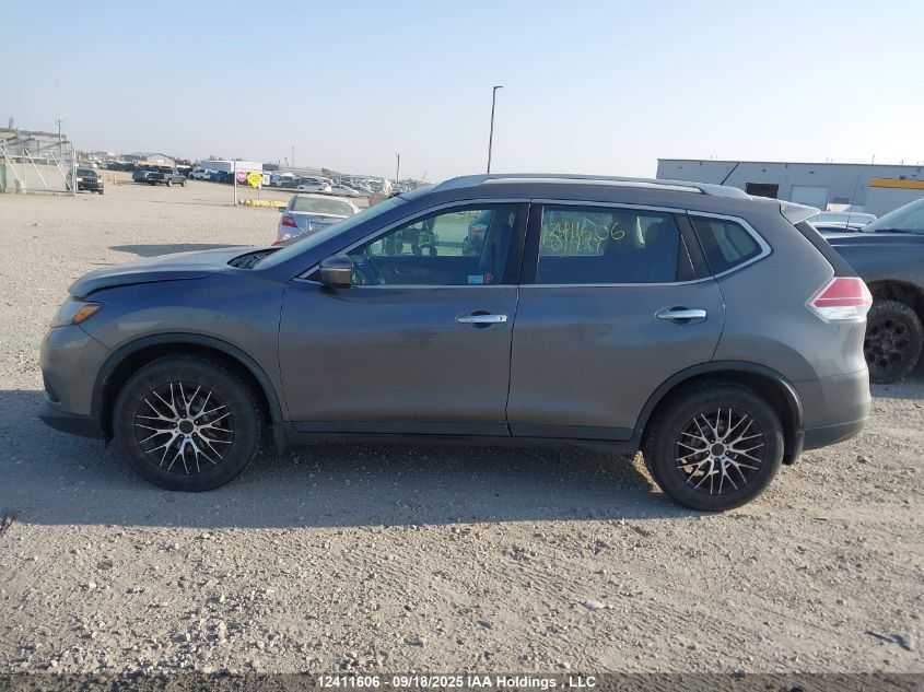 2014 Nissan Rogue S/Sv VIN: 5N1AT2MTXEC826724 Lot: 12411606