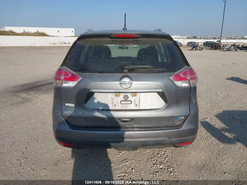 2014 Nissan Rogue S/Sv VIN: 5N1AT2MTXEC826724 Lot: 12411606