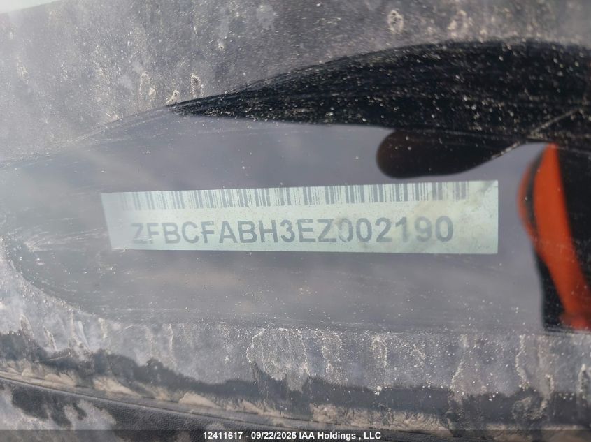 2014 Fiat 500L Easy VIN: ZFBCFABH3EZ002190 Lot: 12411617