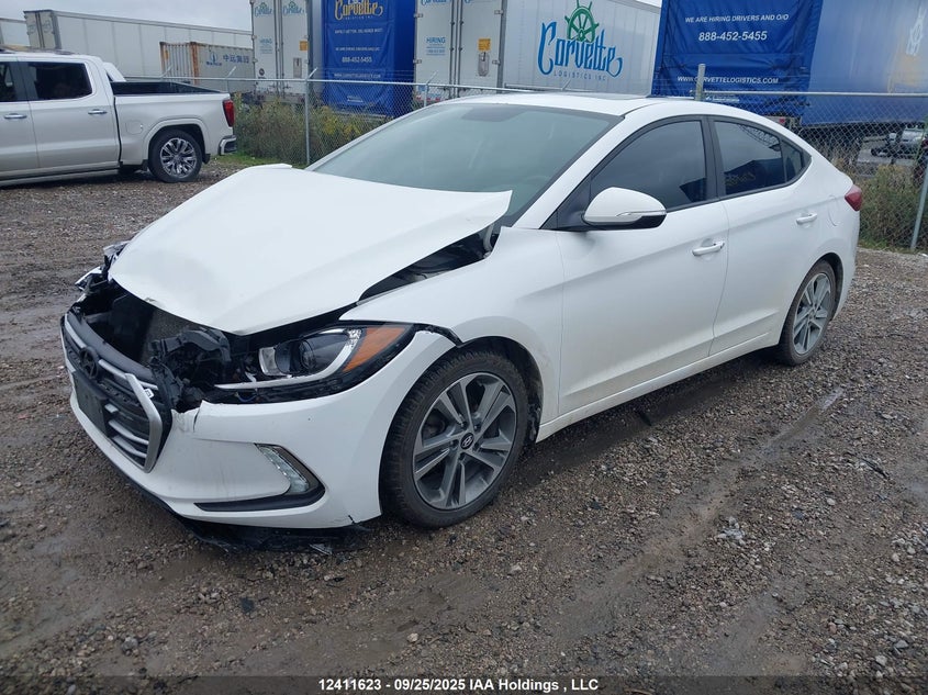 KMHD84LF5HU170145 2017 HYUNDAI ELANTRA photo no. 2
