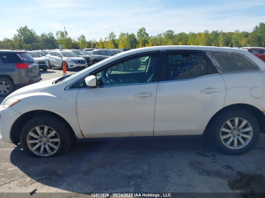 2010 Mazda Cx-7 VIN: JM3ER2W53A0305737 Lot: 12411626
