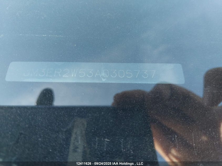 2010 Mazda Cx-7 VIN: JM3ER2W53A0305737 Lot: 12411626