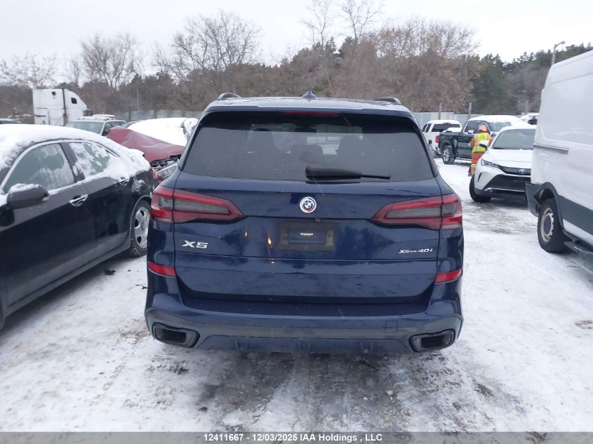 2023 BMW X5 xDrive40I VIN: 5UXCR6C09P9R89342 Lot: 12411667