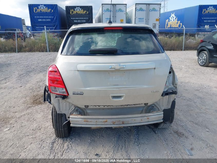 2015 Chevrolet Trax Ls VIN: 3GNCJKSB5FL159670 Lot: 12411686