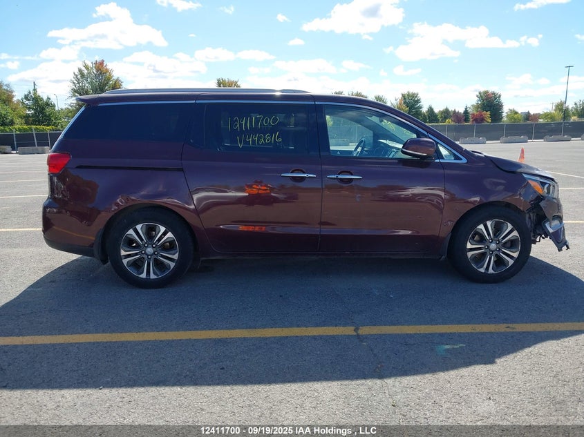 2019 Kia Sedona Ex/Sx VIN: KNDMC5C15K6442816 Lot: 12411700