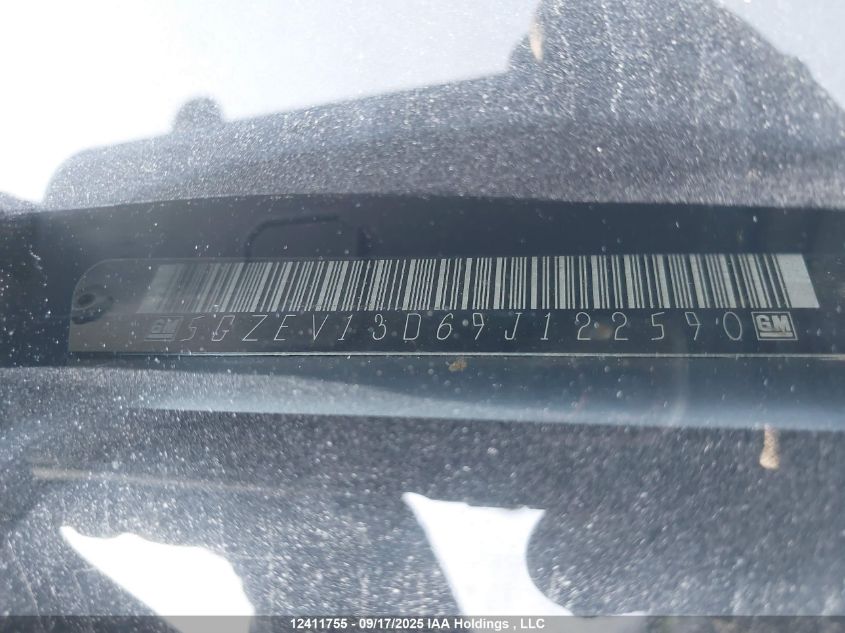 2009 Saturn Outlook Xe VIN: 5GZEV13D69J122590 Lot: 12411755