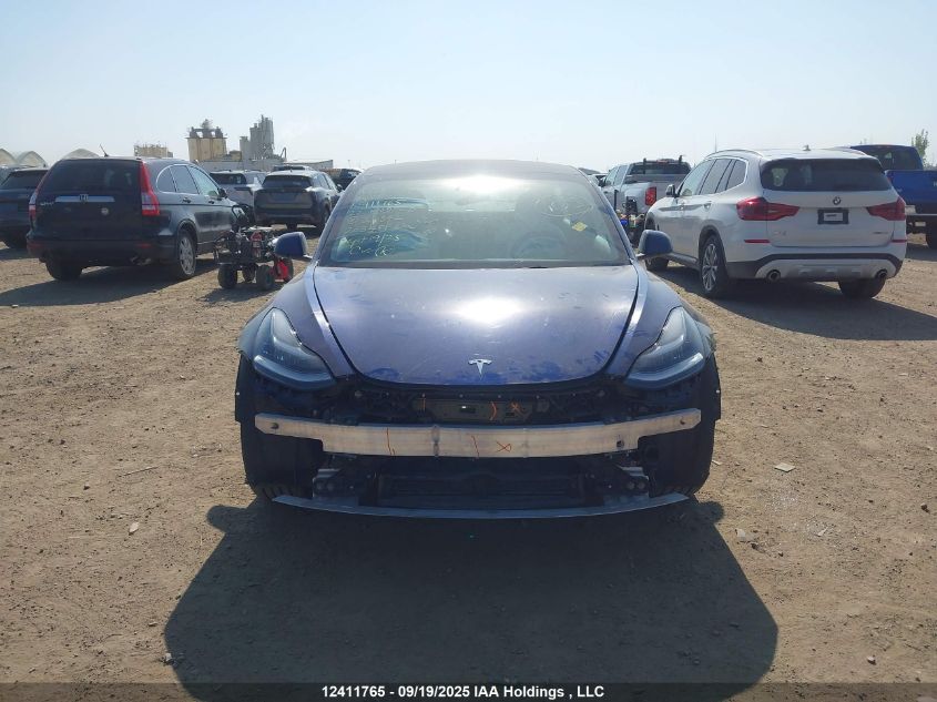 2022 Tesla Model 3 Long Range VIN: 5YJ3E1EB0NF260342 Lot: 12411765