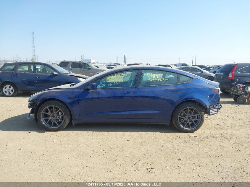 2022 Tesla Model 3 Long Range VIN: 5YJ3E1EB0NF260342 Lot: 12411765