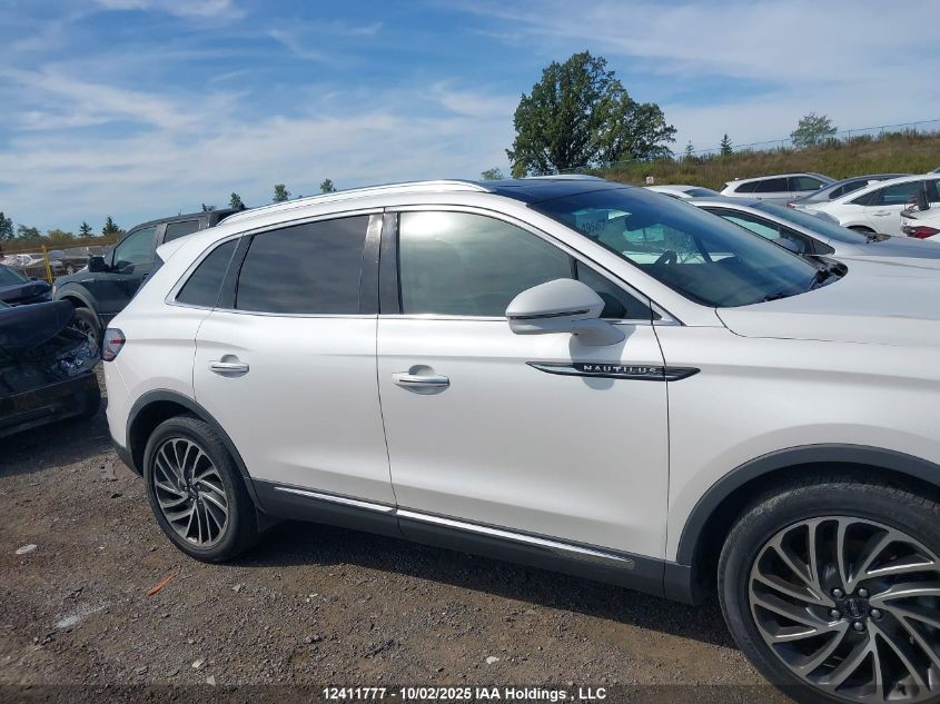 2019 Lincoln Nautilus Reserve VIN: 2LMPJ8L95KBL59155 Lot: 12411777