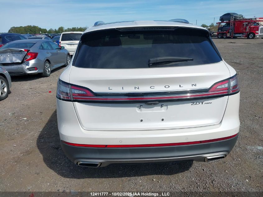 2019 Lincoln Nautilus Reserve VIN: 2LMPJ8L95KBL59155 Lot: 12411777