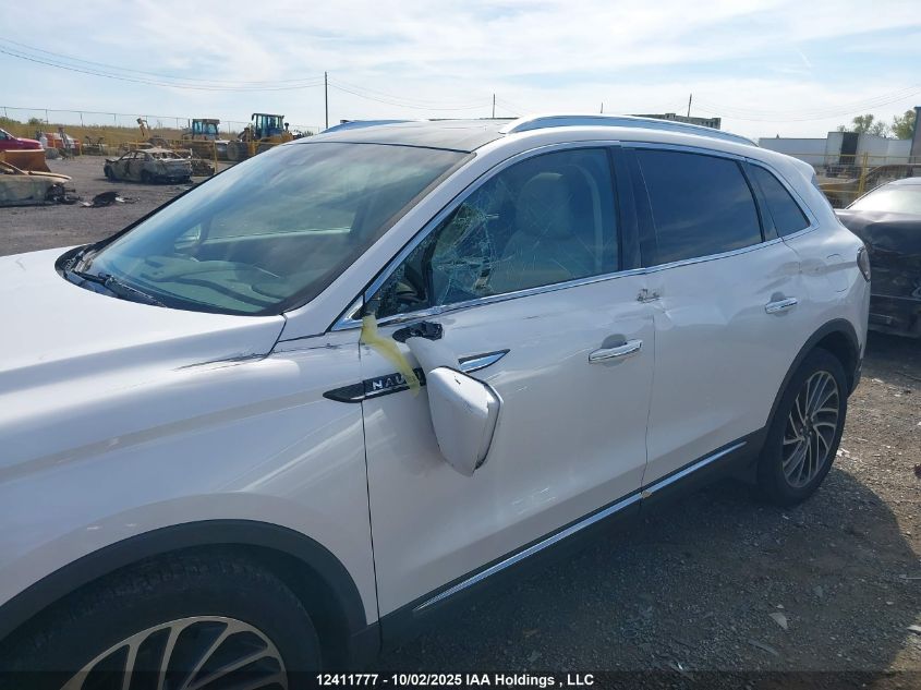 2019 Lincoln Nautilus Reserve VIN: 2LMPJ8L95KBL59155 Lot: 12411777