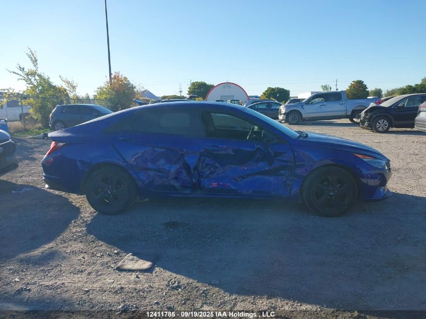 2021 Hyundai Elantra VIN: KMHLM4AG7MU084428 Lot: 12411785