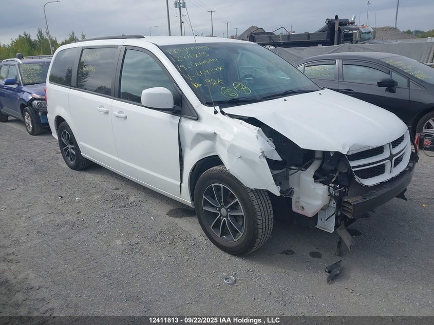 2C4RDGEG3KR654347 2019 Dodge Grand Caravan Gt auction photo 1