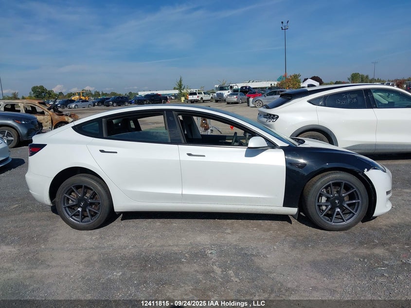 2023 Tesla Model 3 Rwd VIN: LRW3E1FA2PC875896 Lot: 12411815