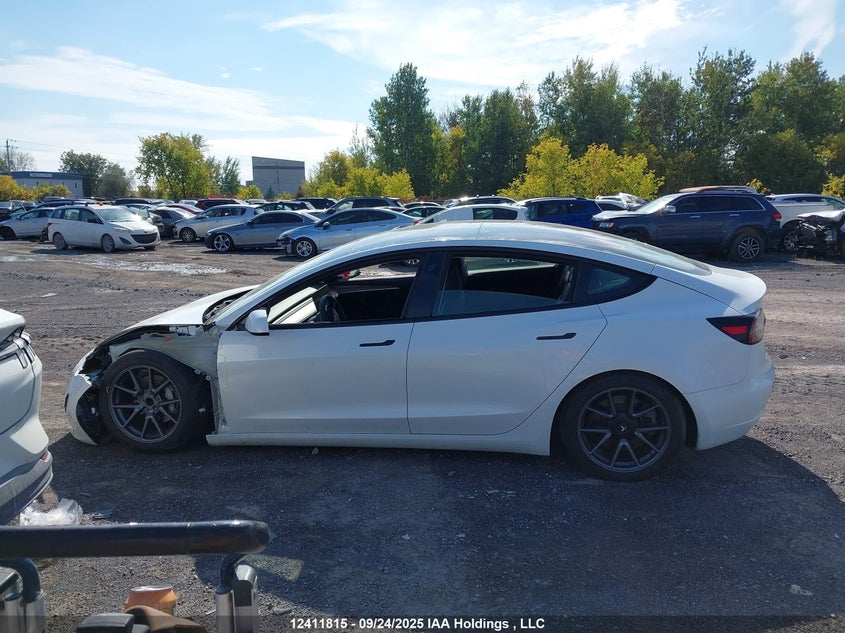 2023 Tesla Model 3 Rwd VIN: LRW3E1FA2PC875896 Lot: 12411815
