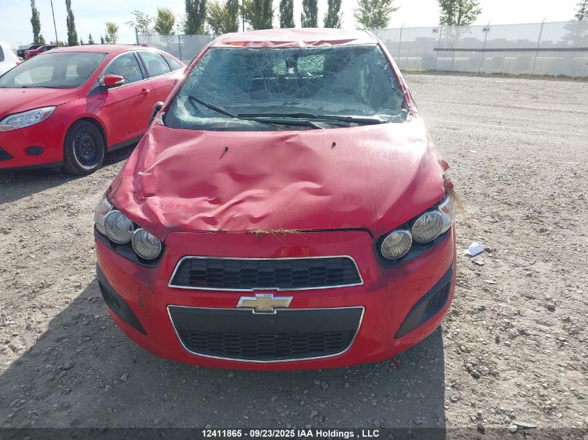 2016 Chevrolet Sonic Ls Auto VIN: 1G1JA6SH5G4179705 Lot: 12411865