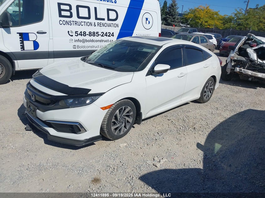 2HGFC2F74LH006161 2020 HONDA CIVIC photo no. 2