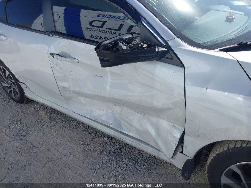 2020 Honda Civic Ex 4Dr VIN: 2HGFC2F74LH006161 Lot: 12411895