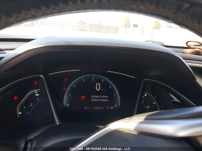 2020 Honda Civic Ex 4Dr VIN: 2HGFC2F74LH006161 Lot: 12411895