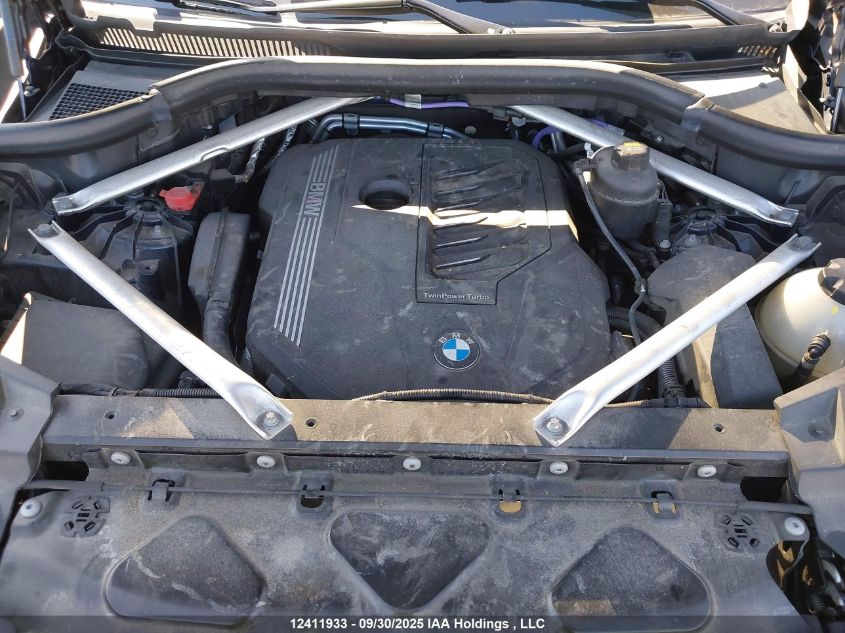 2022 BMW X5 xDrive40I VIN: 5UXCR6C0XN9L54336 Lot: 12411933