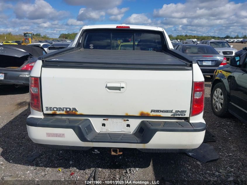 2011 Honda Ridgeline Ex-L/Vp VIN: 5FPYK1F5XBB502242 Lot: 12411960