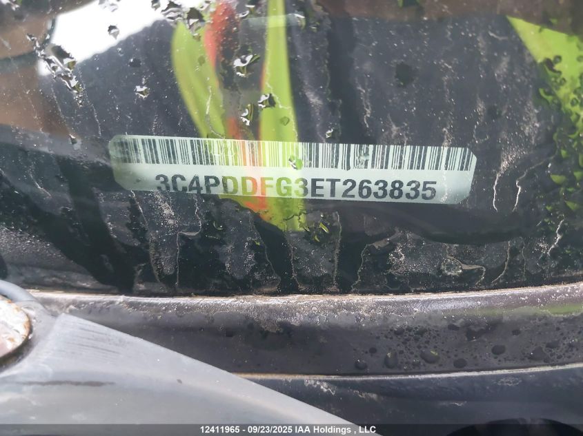 2014 Dodge Journey VIN: 3C4PDDFG3ET263835 Lot: 12411965