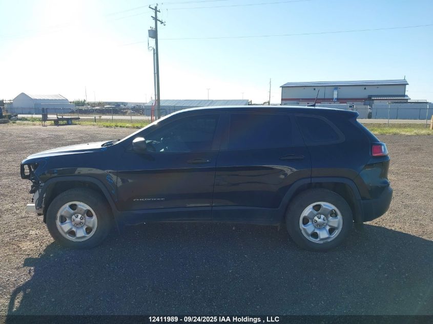 2019 Jeep Cherokee Sport VIN: 1C4PJMAB8KD446265 Lot: 12411989