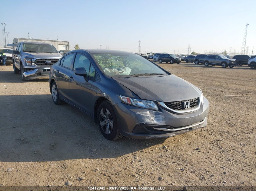 2HGFB2F43DH040487 2013 Honda Civic Lx auction photo 1