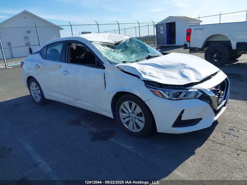 3N1AB8BV0NY303902 2022 Nissan Sentra S auction photo 1