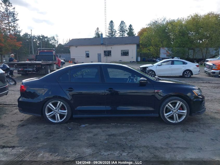 2016 Volkswagen Jetta Gli/Gli Autobahn VIN: 3VW5S7AJ9GM220015 Lot: 12412049