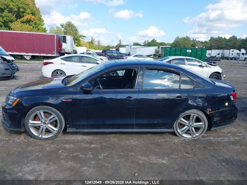 2016 Volkswagen Jetta Gli/Gli Autobahn VIN: 3VW5S7AJ9GM220015 Lot: 12412049